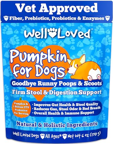 well loved pumpkin and probiotic for dogs